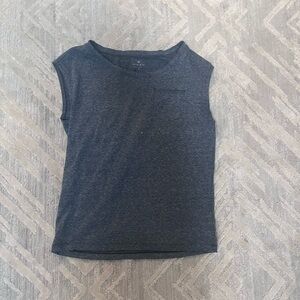 Kids Gray Sleeveless Top